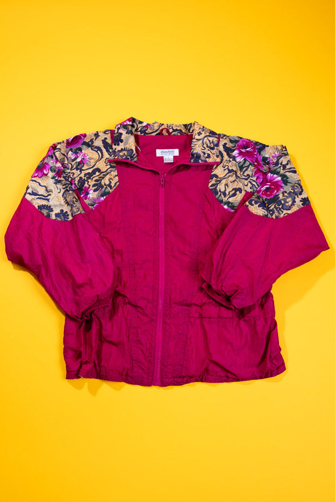 Vintage 90s Super Sports Active Wear Windbreaker