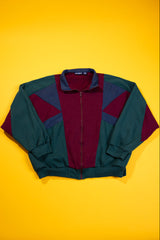 Vintage 90s Fremantle Action Wear Color Block Jacket