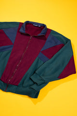 Vintage 90s Fremantle Action Wear Color Block Jacket