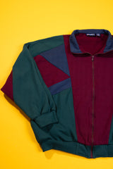 Vintage 90s Fremantle Action Wear Color Block Jacket