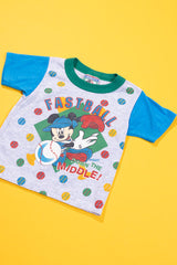 Vintage 90s Disney Mickey Fastball T-shirt (Kids - 4T)