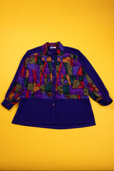 Vintage 80s HD Sport Retro Button Down