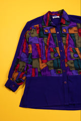 Vintage 80s HD Sport Retro Button Down