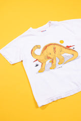 Vintage 1986 Brontosaurus Dino T-shirt (Kids - 6/8)