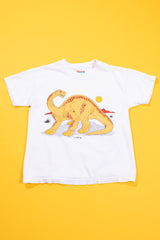 Vintage 1986 Brontosaurus Dino T-shirt (Kids - 6/8)