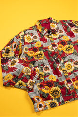 Vintage 80s Fuda International Silk Jacket
