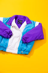 Vintage 80s Slalom Puffer Jacket