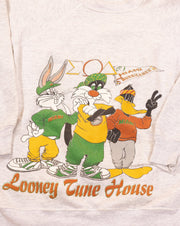 Vintage 1994 Looney Tune House Miami Hurricanes Crewneck Sweater