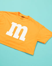 Upcycled M&M Crop Top