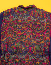 Vintage 90s Robert Stock Silk Jacket