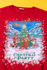 Vintage 2006 Mickey's Very Merry Christmas Party Crewneck