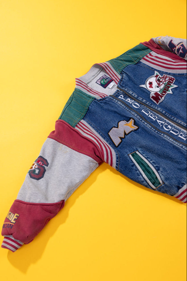 Vintage 90s Maneuvers Touchdown Jacket (Kids - M)