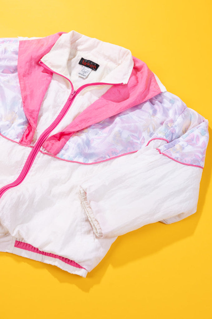 Vintage 80s Kid's Lavon Windbreaker (Youth L)