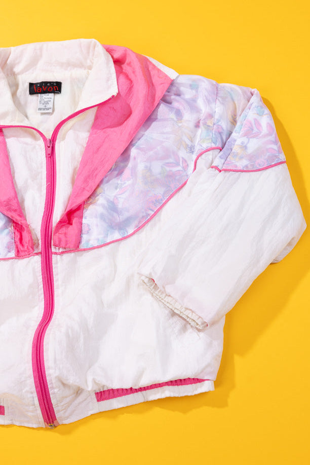Vintage 80s Kid's Lavon Windbreaker (Youth L)