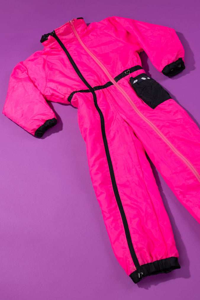 Vintage 80's Obermeyer Reversible Ski Suit (Kids- 5/6)