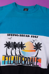 Vintage 1987 Spring Break Fort Lauderdale FL Crewneck