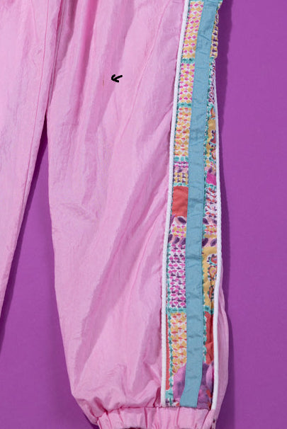 Vintage 80/90s Light Pink Windbreaker Pants