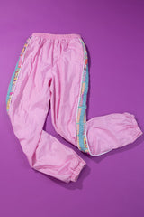Vintage 80/90s Light Pink Windbreaker Pants
