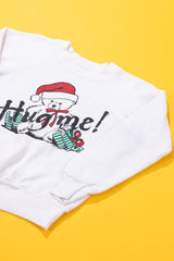 Vintage 90s Hug Me Christmas Bear Crewneck (Kids- 2T)