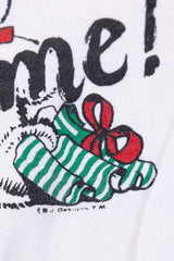 Vintage 90s Hug Me Christmas Bear Crewneck (Kids- 2T)