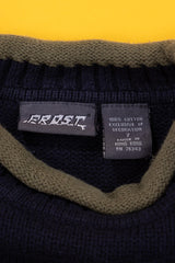 Vintage 90s Frost Dinosaur Christmas Sweater (Kids - 7)