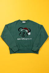 Vintage 90s Walt Disney Mickey Christmas Sweater (Kids - S)