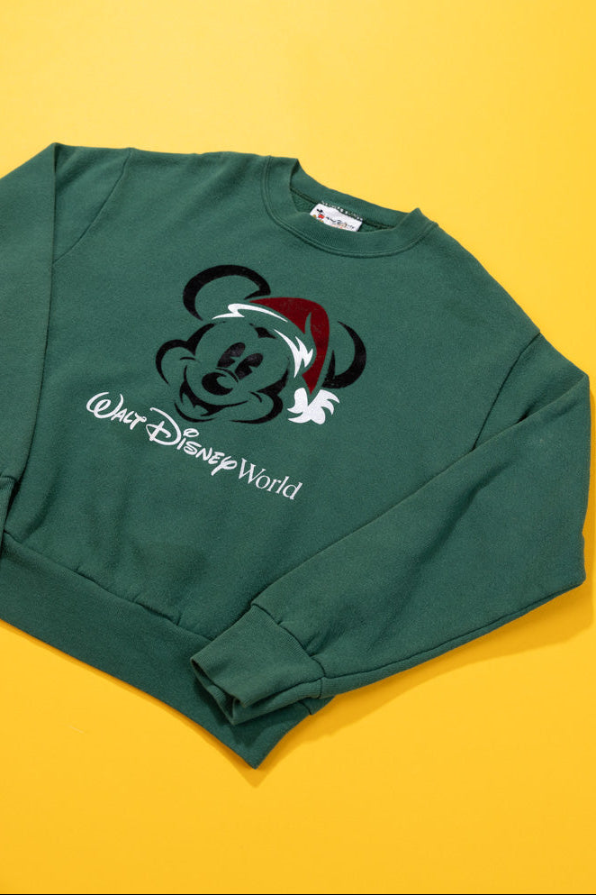 Vintage 90s Walt Disney Mickey Christmas Sweater (Kids - S)
