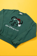 Vintage 90s Walt Disney Mickey Christmas Sweater (Kids - S)