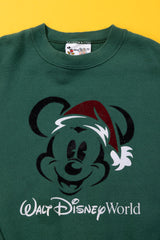 Vintage 90s Walt Disney Mickey Christmas Sweater (Kids - S)