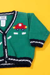 Vintage 90s Eiseman Cardigan Sweater (Kids 9-12MOS)