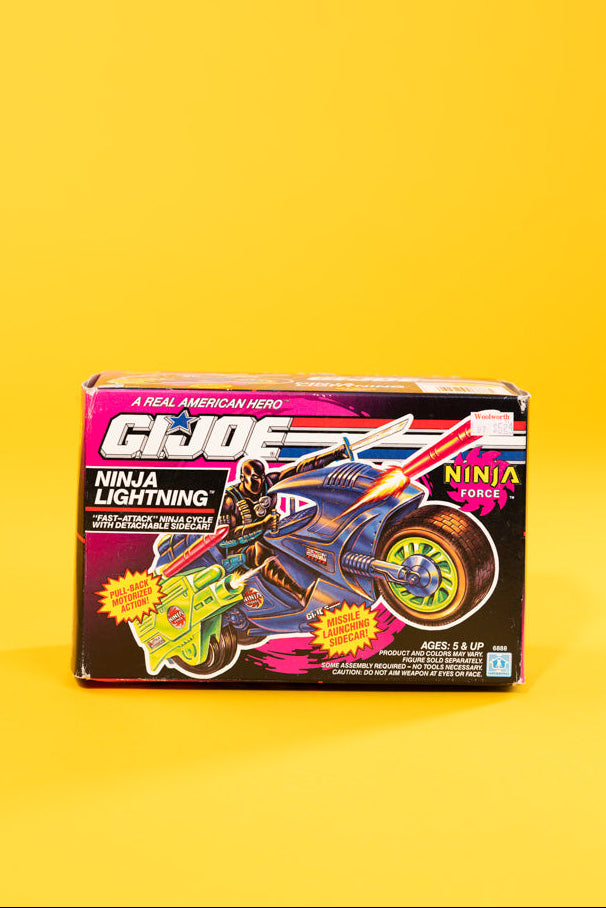 Vintage 1992 GI Joe Ninja Lightning "Fast-Attack" Ninja Cycle