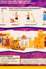 Vintage 1993 The Flintstones Bronto-Crane with Bendable Fred Figure