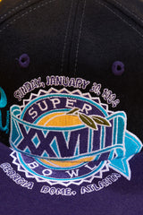 Vintage 1994 Super Bowl XXVIII Snapback Hat