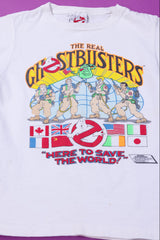 Vintage 1984 The Real Ghostbusters T-shirt (Kids - M)