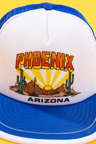 Vintage 1985 Phoenix Arizona Trucker Hat