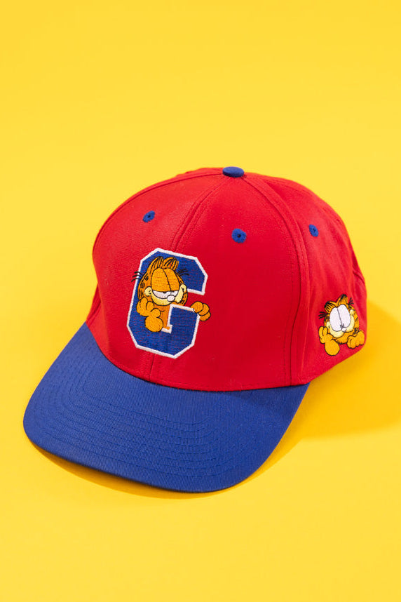 Vintage 90s Garfield Snapback Hat