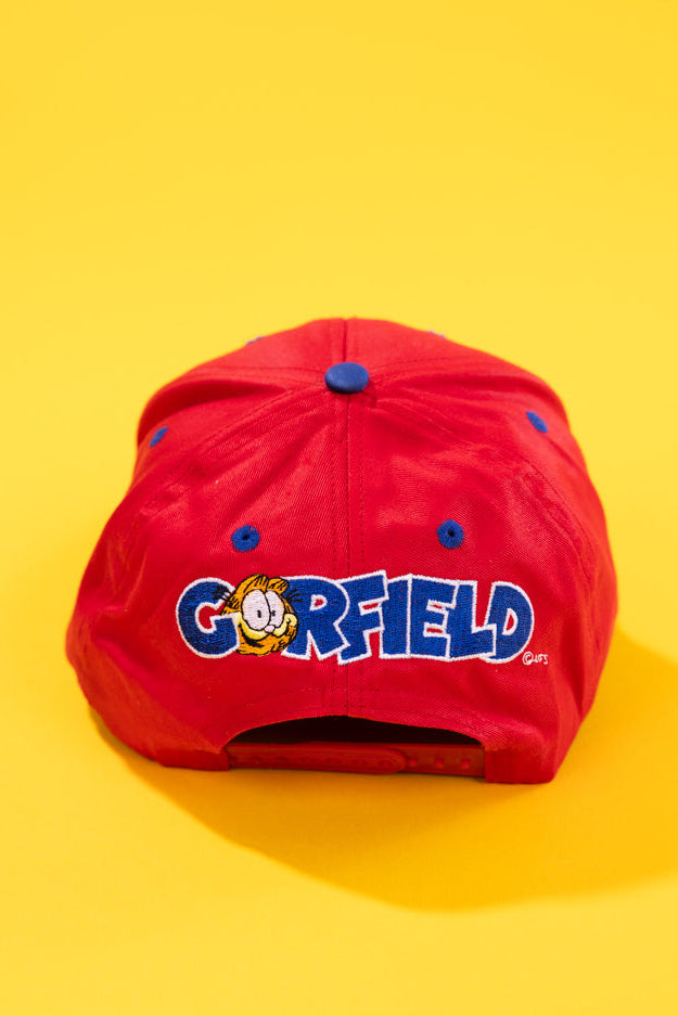 Vintage 90s Garfield Snapback Hat