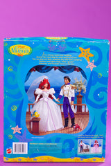 Vintage 1997 The Little Mermaid Wedding Party Gift Doll Set