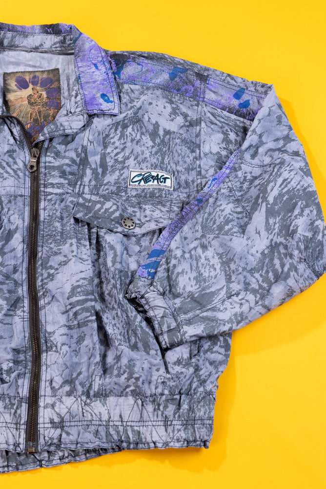 Vintage 90s CRE-ACT Windbreaker