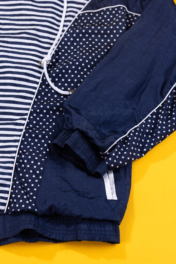 Vintage 90s Rhythm Sport by Janeve Windbreaker (polka dots)