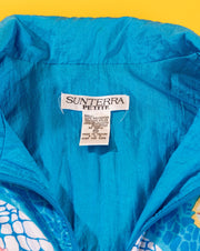 Vintage 90s Sunterra Petite Windbreaker Set