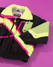 Vintage 80s Head Sportswear Neon Ski Jacket