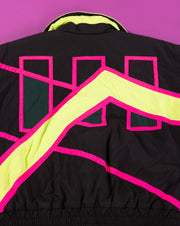 Vintage 80s Head Sportswear Neon Ski Jacket