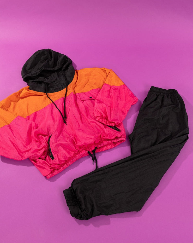 Vintage 80/90s Row G Windbreaker Set