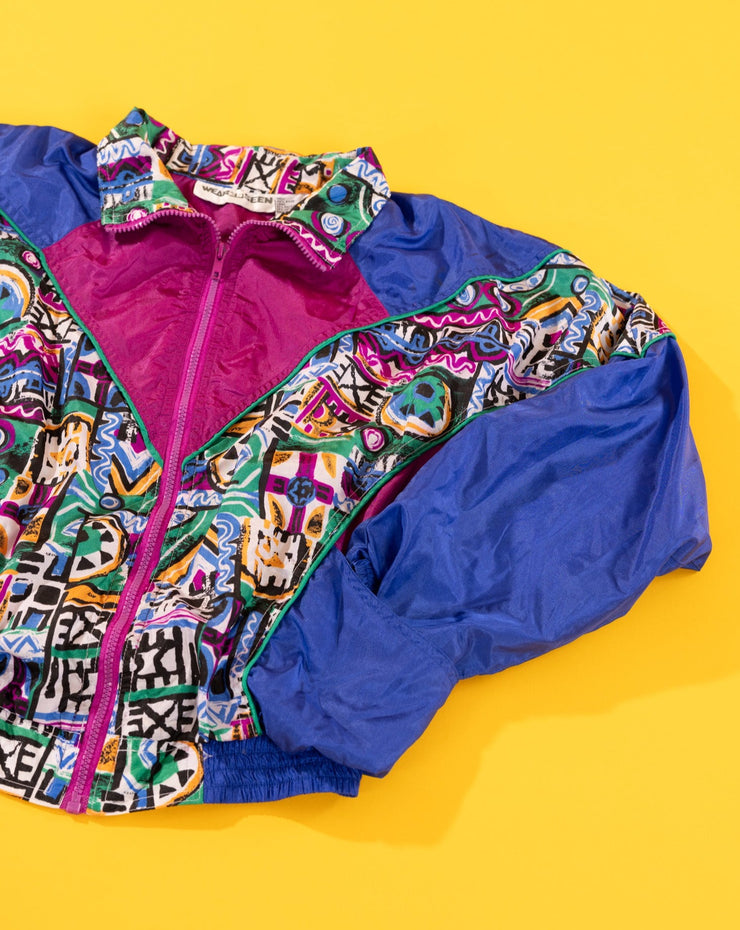 Vintage 80/90s Wear 2B Seen Windbreaker Set