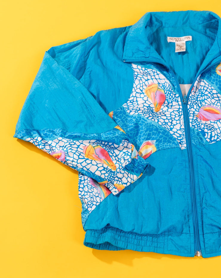 Vintage 90s Sunterra Petite Windbreaker Set