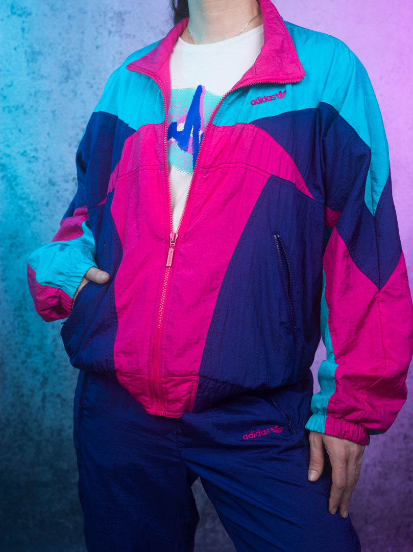 Vintage 90s Adidas Windbreaker Set