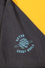 RCW Retro Chaos 1 Crop Tee (Faded Black/White)