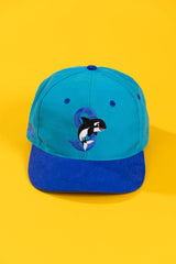 Vintage 90s Seaworld Shamu Extinction is Forever Snapback Hat
