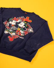 Vintage 90s Disney Mickey & Minnie Mouse Crewneck Sweater